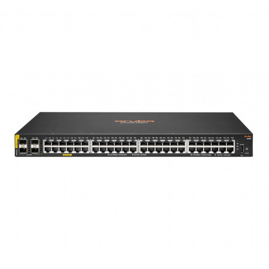 HPE Aruba Networking Aruba 6000 48G Class4 PoE 4SFP 370W Managed L3 Gigabit Ethernet (10/100/1000) Power over Ethernet (PoE) 1U