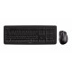 CHERRY DW 5100 keyboard Mouse included Universal RF Wireless QWERTZ German Black