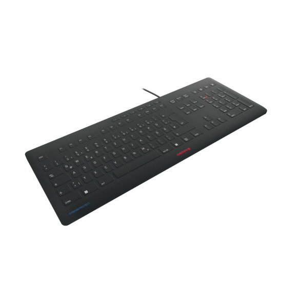 CHERRY Stream keyboard Universal USB QWERTZ German Black