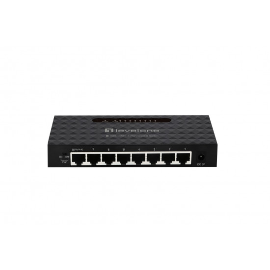 LevelOne GEU-0821 network switch Managed Gigabit Ethernet (10/100/1000)