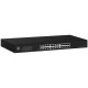 LevelOne Switch 24x GE GEU-2431 19\ Rack Mount Kit Unmanaged Gigabit Ethernet (10/100/1000) 1U Black