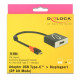 DeLOCK 63312 USB graphics adapter 4096 x 2160 pixels Black