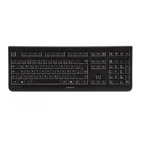 CHERRY DW 3000 keyboard Mouse included Universal RF Wireless AZERTY French Black