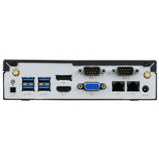 Shuttle XPC slim Barebone DL30N, Intel N100, 1x DDR5, 2x LAN (2x 2.5Gbit), 2xCOM,1xHDMI,1xDP, 1x VGA, fanless, 24/7 permanent operation