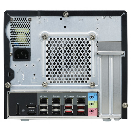 Shuttle XPC cube Barebone SW580R8 - S1200, Intel W580, vPRO, 4x LAN (2x 1Gb & 2x 2.5Gb), 4x 3.5 HDD bays