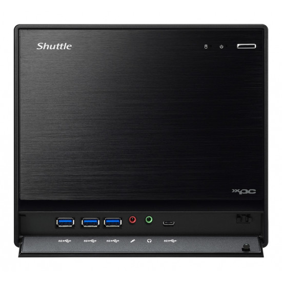 Shuttle XPC cube Barebone SW580R8 - S1200, Intel W580, vPRO, 4x LAN (2x 1Gb & 2x 2.5Gb), 4x 3.5 HDD bays