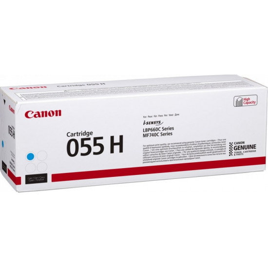 Canon 055H toner cartridge 1 pc(s) Original Cyan