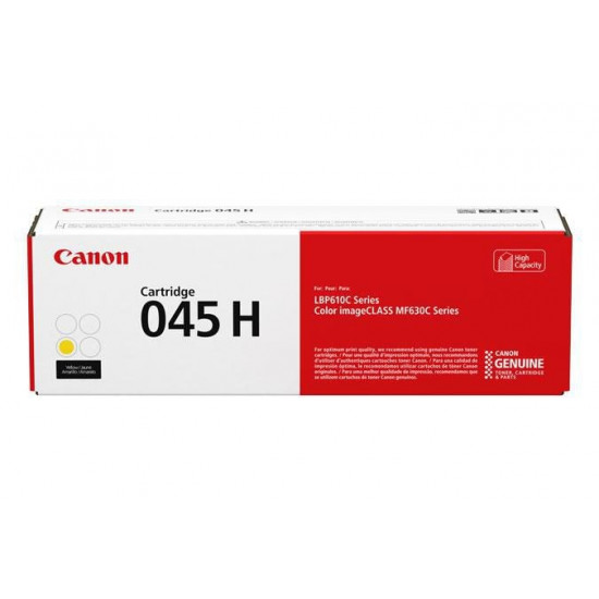 Canon 045 H toner cartridge 1 pc(s) Original Yellow