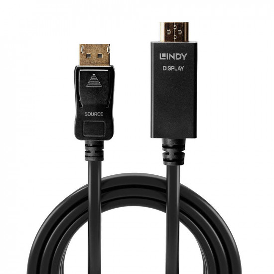 Lindy 3m DisplayPort to HDMI 10.2G Cable