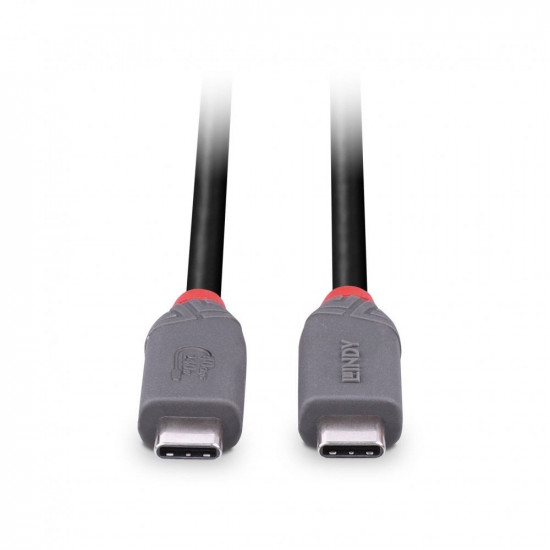 Lindy 1.5m USB 4 240W Type C Cable, Anthra Line