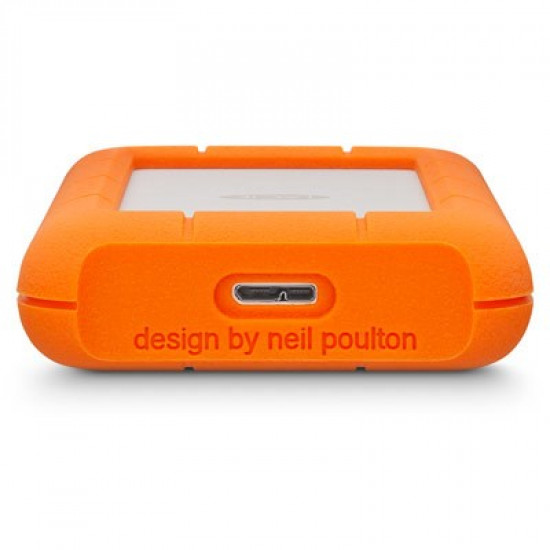 LaCie Rugged Mini external hard drive 1 TB 5400 RPM 2.5 Micro-USB B 3.2 Gen 1 (3.1 Gen 1) Orange, Silver