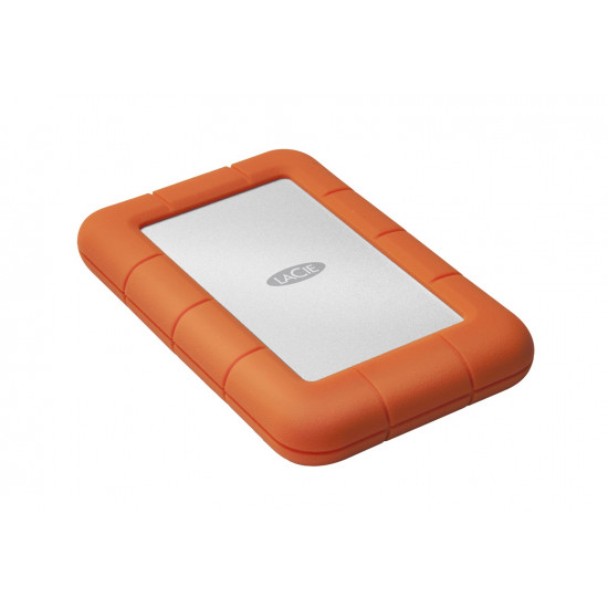 LaCie Rugged Mini external hard drive 1 TB 5400 RPM 2.5 Micro-USB B 3.2 Gen 1 (3.1 Gen 1) Orange, Silver