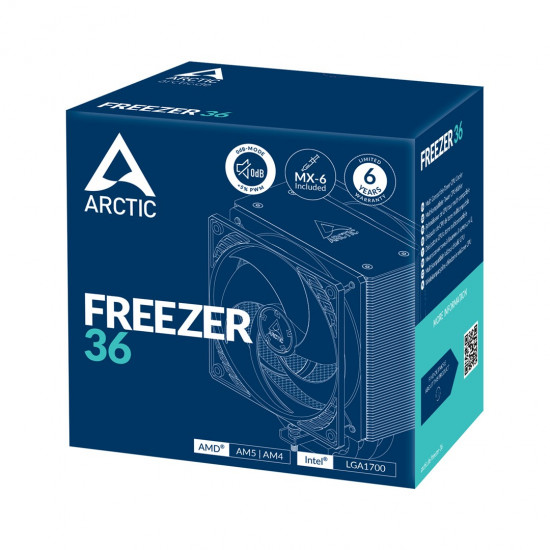 ARCTIC Freezer 36 Multi Compatible Tower CPU Cooler