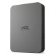 LaCie Mobile Drive Secure external hard drive 4 TB USB Type-C 3.2 Gen 1 (3.1 Gen 1) Grey