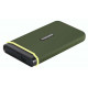 Transcend ESD380C 2 TB USB Type-A to USB Type-C 3.2 Gen 2 (3.1 Gen 2) Green