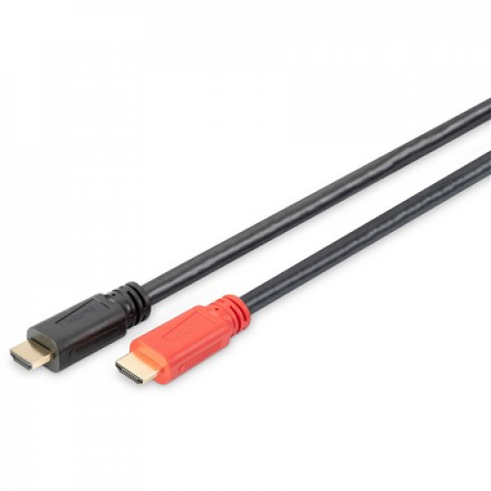 Digitus HDMI High Speed connection cable with Ethernet and signal amplifier