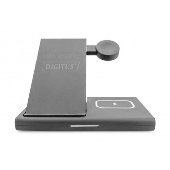 Digitus 3 in 1 Charging Station, foldable, wireless