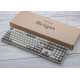 Ducky Origin Vintage keyboard Universal USB QWERTZ German Grey