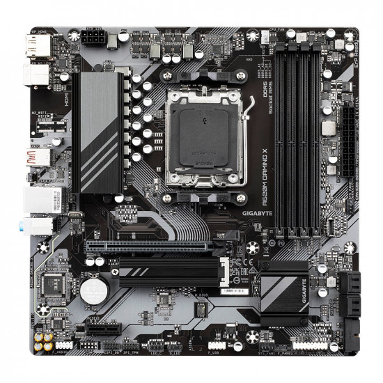 Gigabyte A620M GAMING X Motherboard - Supports AMD Ryzen 8000 CPUs, 8+2+1 Phases Digital VRM, up to 8000MHz DDR5 (OC), 1xPCIe 4.0 M.2, GbE LAN, USB 3.2 Gen 2