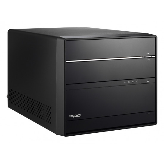 Shuttle XPC cube Barebone SH570R6 - S1200, Intel H570, 1x PCIe X16, 1x PCIe X4, 2x M.2, 2xDP, 1xHDMI, 2x LAN, 1x 5.25, 2x 3.5, 300W PSU