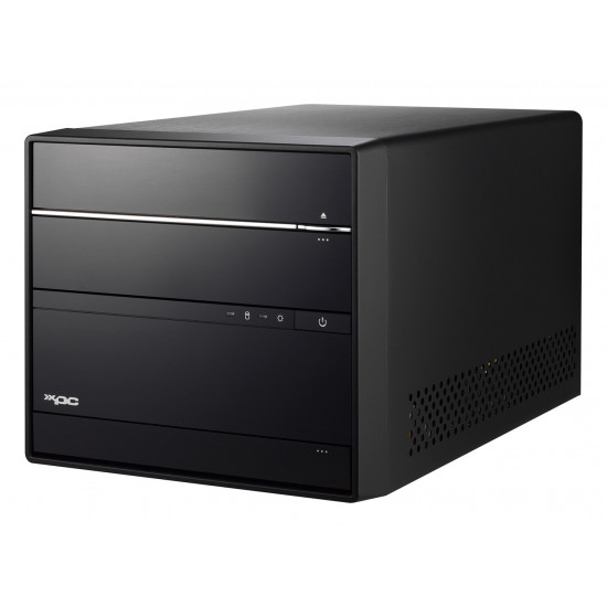 Shuttle XPC cube Barebone SH570R6 - S1200, Intel H570, 1x PCIe X16, 1x PCIe X4, 2x M.2, 2xDP, 1xHDMI, 2x LAN, 1x 5.25, 2x 3.5, 300W PSU