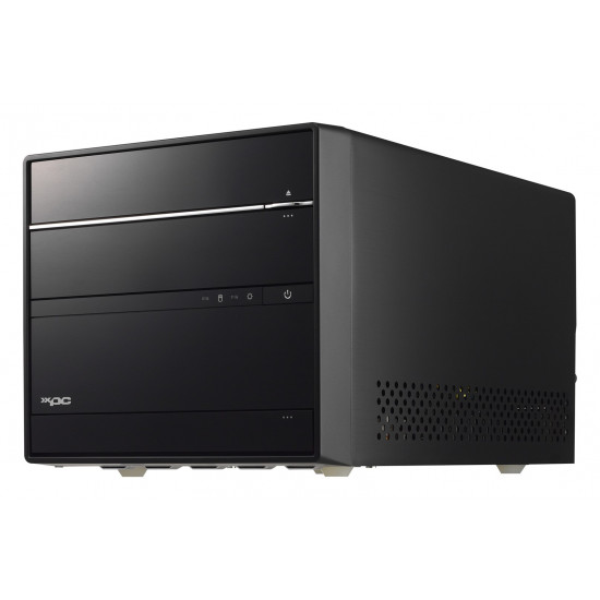 Shuttle XPC cube Barebone SH570R6 - S1200, Intel H570, 1x PCIe X16, 1x PCIe X4, 2x M.2, 2xDP, 1xHDMI, 2x LAN, 1x 5.25, 2x 3.5, 300W PSU