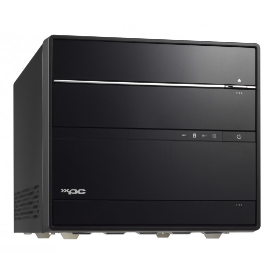 Shuttle XPC cube Barebone SH570R6 - S1200, Intel H570, 1x PCIe X16, 1x PCIe X4, 2x M.2, 2xDP, 1xHDMI, 2x LAN, 1x 5.25, 2x 3.5, 300W PSU