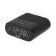 Denver CRQ-107 alarm clock Digital alarm clock Black