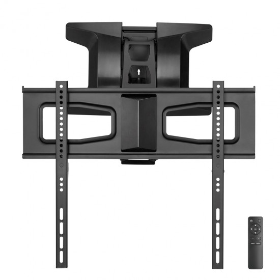 Maclean MC-891 Electric TV Wall Mount Bracket with Remote Control Height Adjustment 37'' - 70 max. VESA 600x400 up to 35kg Above Fireplace Mount Sturdy