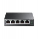 TP-Link 5-Port 10/100Mbps Desktop PoE Switch with 4-Port