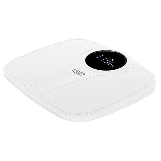 Electronic bathroom scale Adler AD 8172w LED