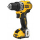 DEWALT DCD701D2-QW Cordless Drill 2x 12V 2Ah XR TSTAK Black, Yellow