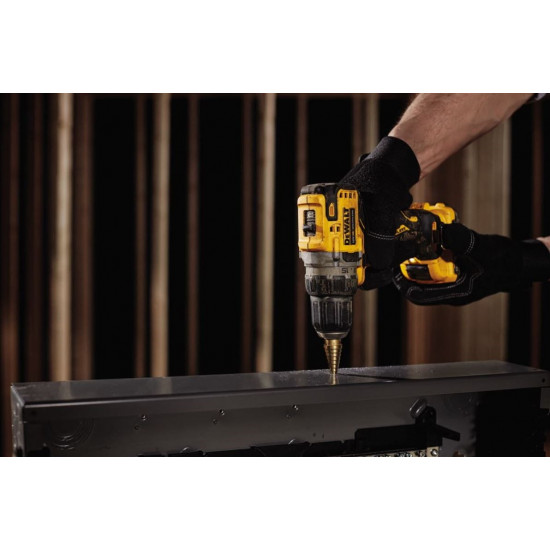 DEWALT DCD701D2-QW Cordless Drill 2x 12V 2Ah XR TSTAK Black, Yellow