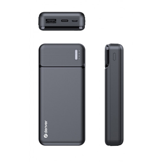 Denver PBS-10007 Powerbank with 10000 mAh lithium battery