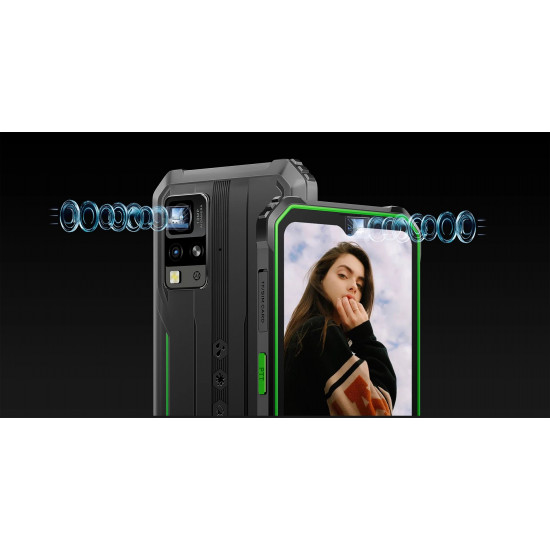 Blackview BV4800 16.7 cm (6.56) Dual SIM Android 13 4G 3 GB 64 GB 5180 mAh Black, Green