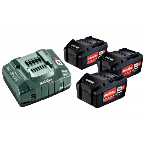 Metabo 685048000 cordless tool battery / charger Battery & charger set