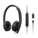 Lenovo 4XD1M45627 headphones/headset Wired Head-band USB Type-C Black