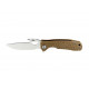 Honey Badger Opener Medium Tan Knife 8Cr13MoV DP