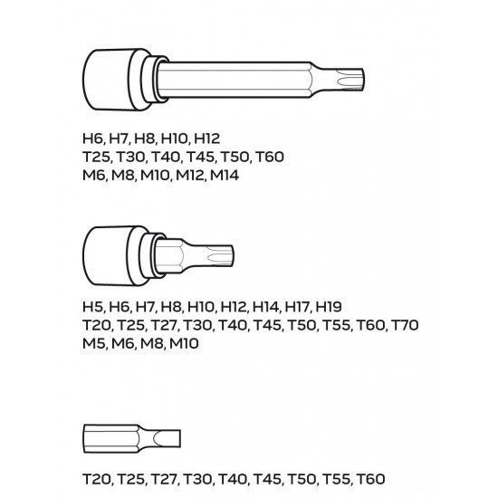 NEO tools 08-713 screwdriver bit