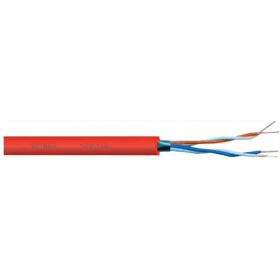 FIRE SIGNALLING CABLE BITNER YnTKSYekw 2x2x0,8 - 100m