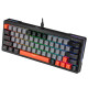 Mechanical keyboard Tracer GAMEZONE EVO1 HOT SWAP 63 (Grey) TRAKLA47297