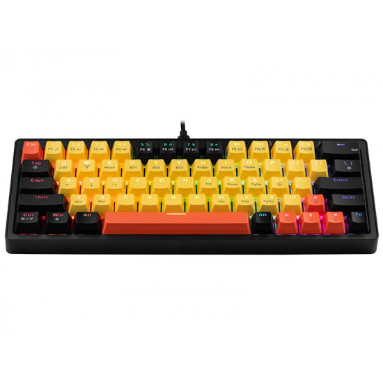 Mechanical keyboard Tracer GAMEZONE EVO2 HOT SWAP 63 (Yellow) TRAKLA47302