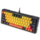 Mechanical keyboard Tracer GAMEZONE EVO2 HOT SWAP 63 (Yellow) TRAKLA47302