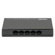 Intellinet 5-Port Gigabit Ethernet Switch Desktop Size, Plastic, IEEE 802.3az (Energy Efficient Ethernet), Black