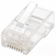 Techly IWP-JAR-C6RTY wire connector RJ45 Transparent