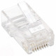 Techly IWP-JAR-C6RTY wire connector RJ45 Transparent