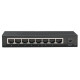 Intellinet 8-Port Fast Ethernet Office Switch, Desktop Size, Metal, IEEE 802.3az (Energy Efficient Ethernet), Box