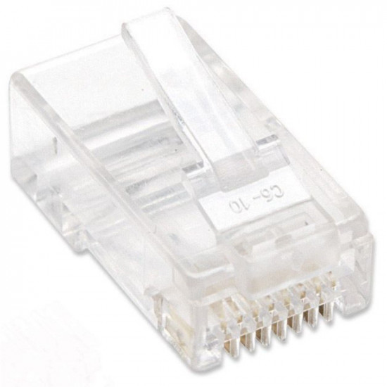 Techly IWP-JAR-C5RTY wire connector RJ45 Transparent