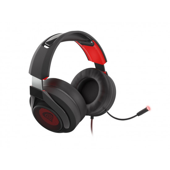 GENESIS Radon 610 Headset Wired Head-band Gaming USB Type-A Black, Red