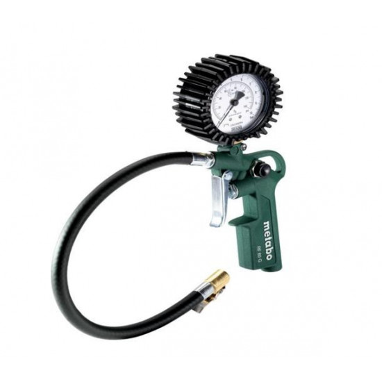 METABO INFLATION GUN WITH RF PRESSURE GAUGE 60 G WITH LEGAL-FOR-TRADE